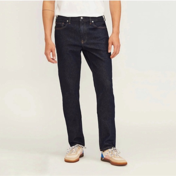 Everlane THE SKINNY 4-WAY STRETCH ORGANIC JEAN Indigo 36x32 - Picture 1 of 4